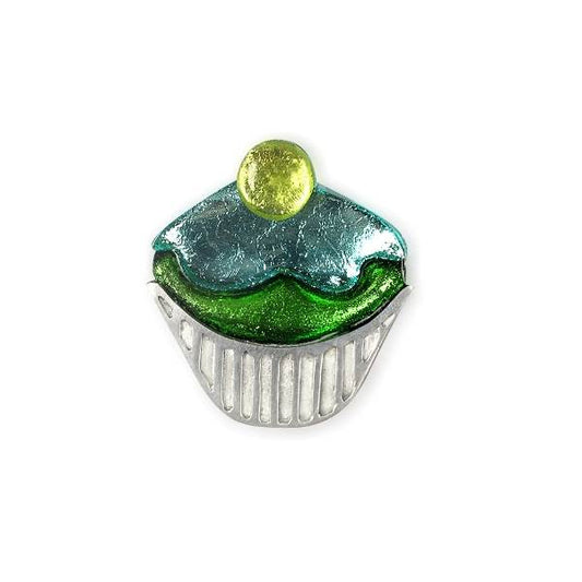 Pineapple Cupcake Brooch | The Jewellery Stop