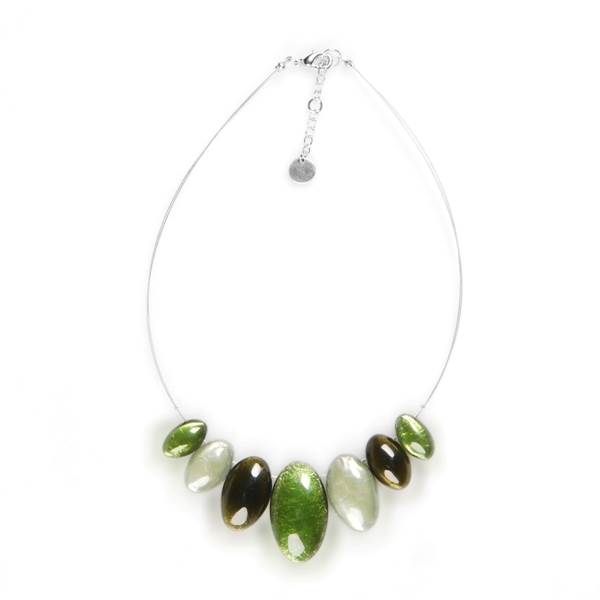 Moss Classic Ovals Rounded Necklace