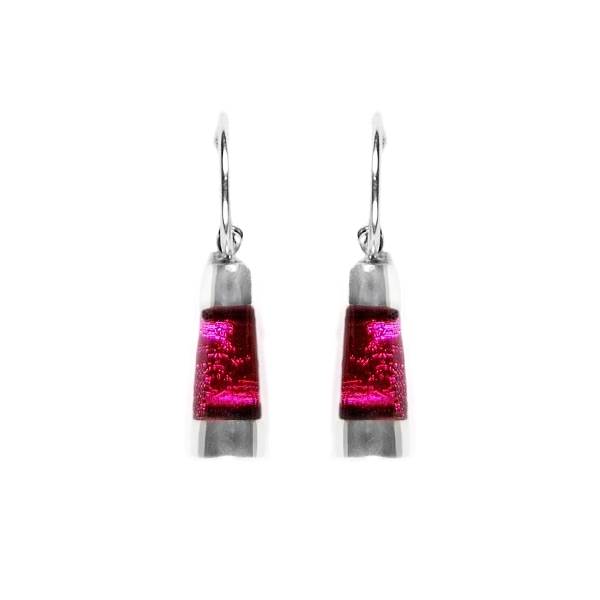 Pink Nuevo Creole Earrings