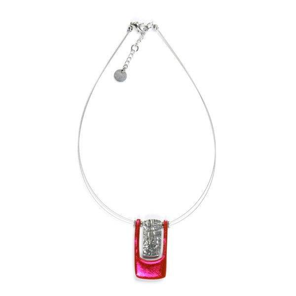 Fiesta Textured Rectangle pendant