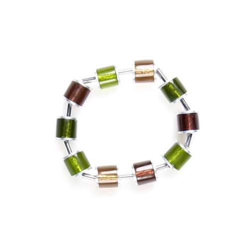 Forest Tubes Chunky Bracelet