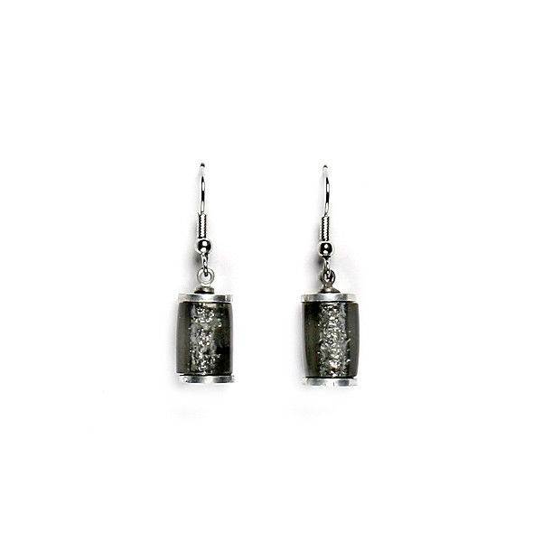 Steel Tubes Fish Hook Earrings | The Jewellery Stop