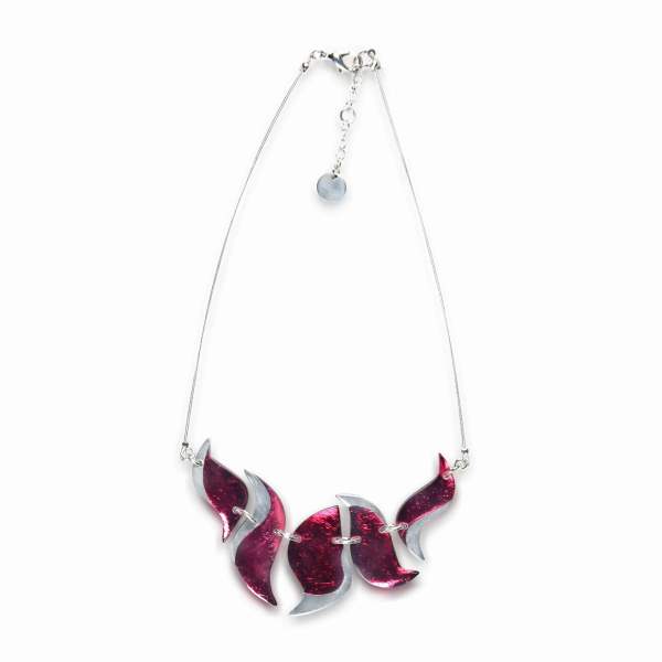 Pink Flame Necklace | The Jewellery Stop