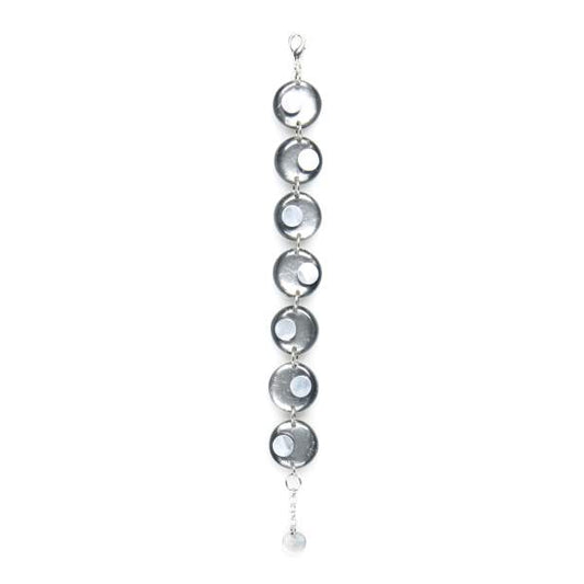 Steel Stacked Circle Bracelet | The Jewellery Stop