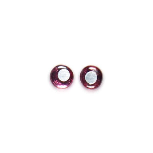 Pink Stacked Circle Classic Stud Earrings | The Jewellery Stop