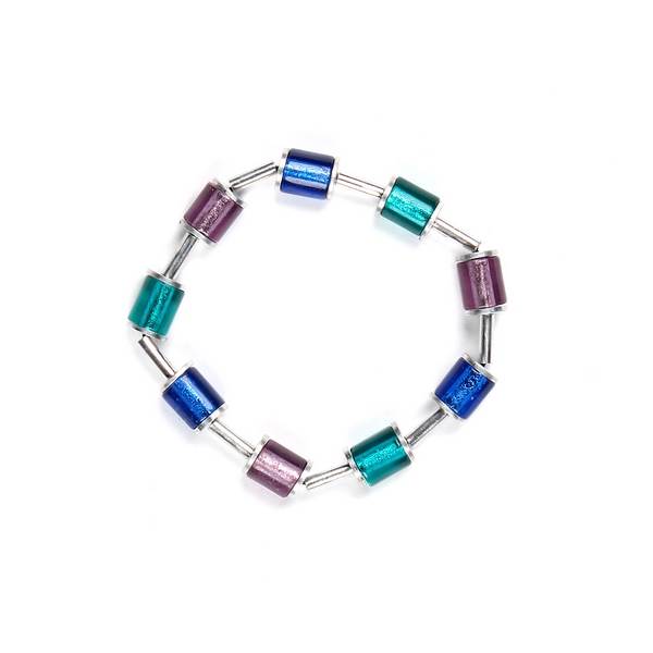 Peacock Tubes Bracelet | The Jewellery Stop