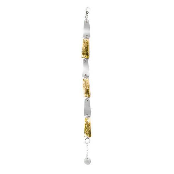 Gold Pinstripe Bracelet | The Jewellery Stop