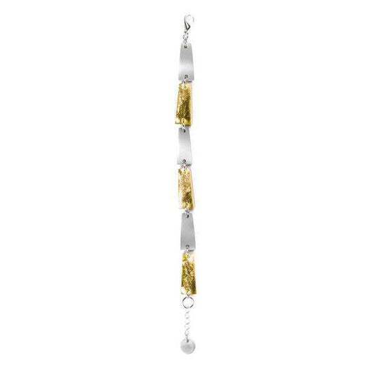 Gold Pinstripe Bracelet | The Jewellery Stop