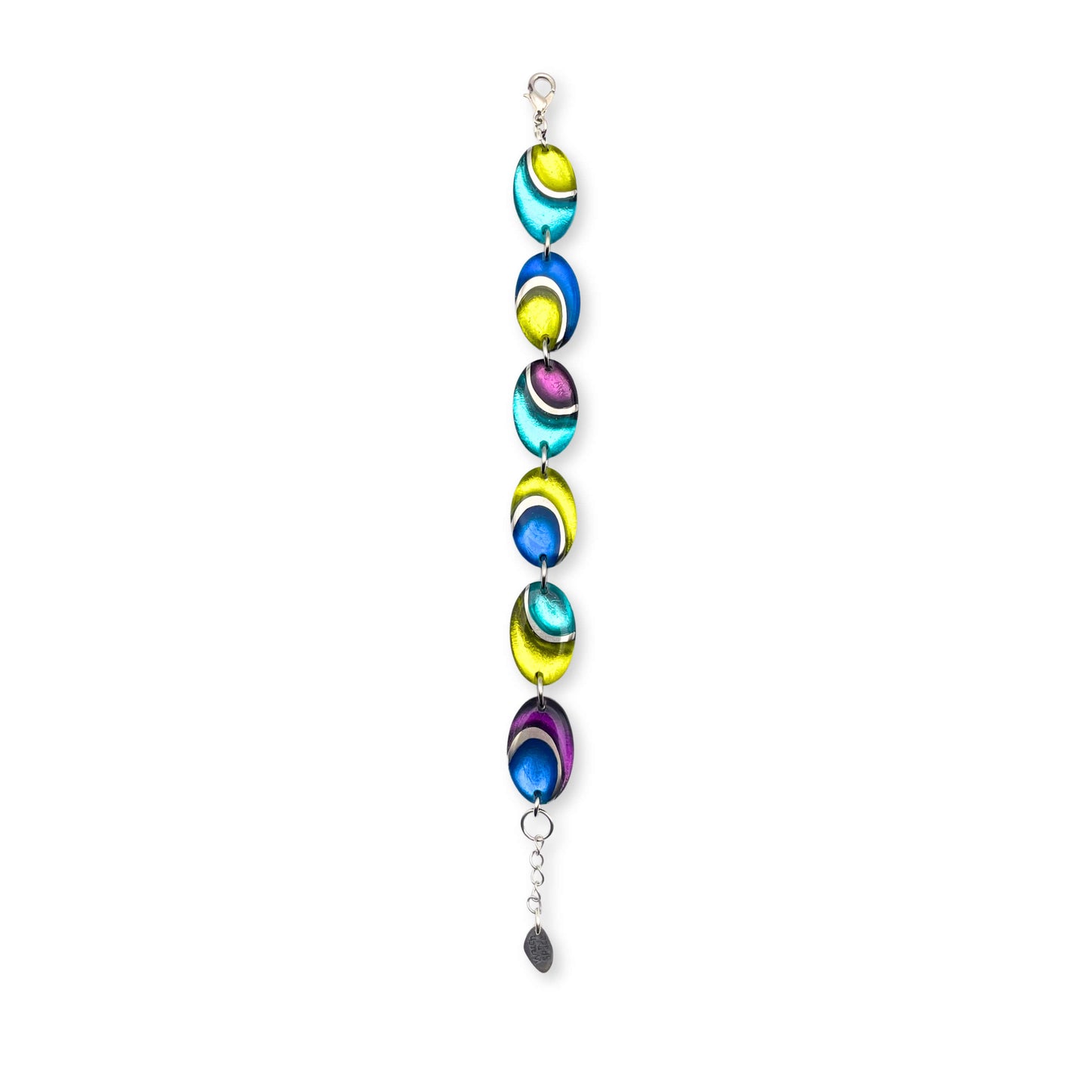 Kingfisher Oval Swirl Bracelet