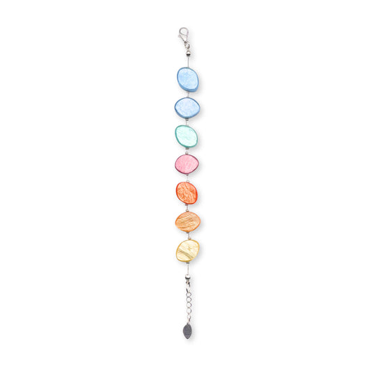 Pastels Floating Shell Bracelet