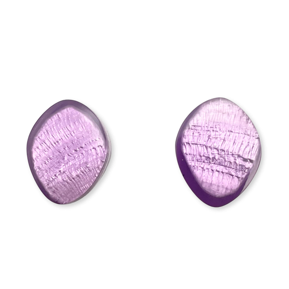Haze Floating Shell Stud Earrings