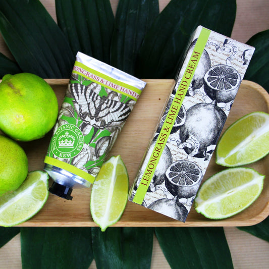 Kew Gardens 75ml Hand Cream - Lemongrass and Lime | The Jewellery Stop