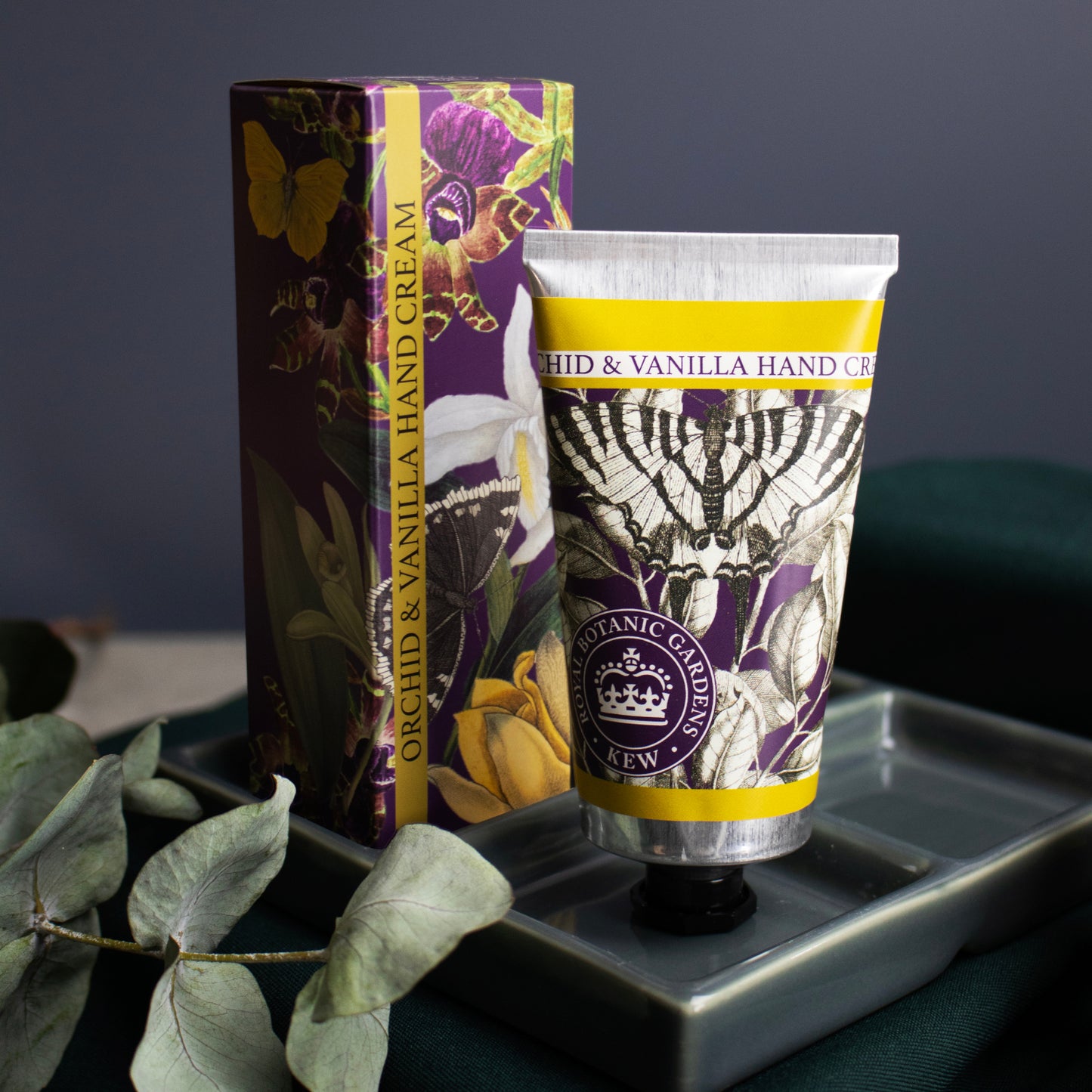 Kew Gardens 75ml Hand Cream - Orchid and Vanilla