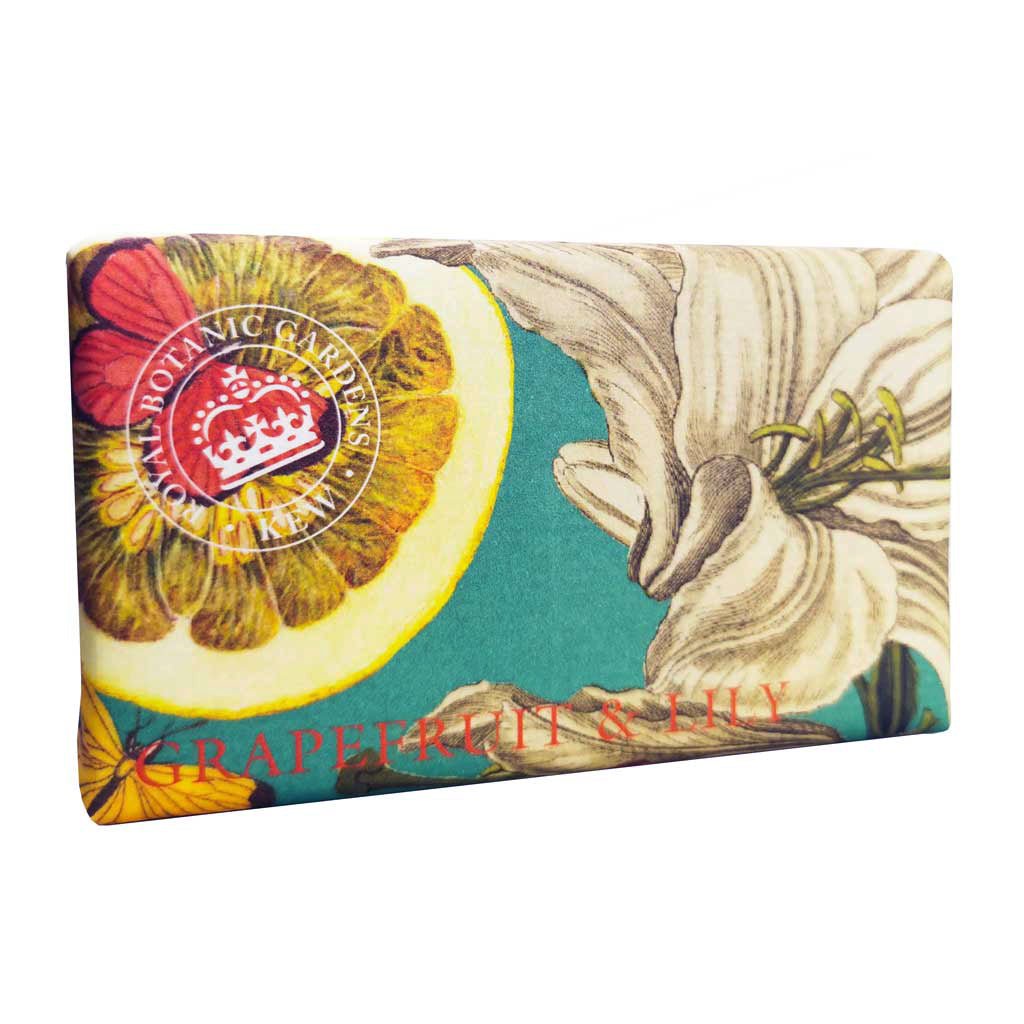 Kew Gardens 240g Soap - Grapefruit and Lily | The Jewellery Stop