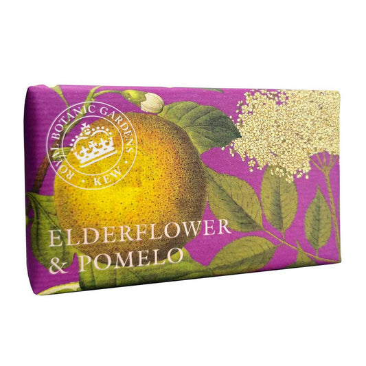 Kew Gardens 240g Soap - Elderflower and Pomelo | The Jewellery Stop