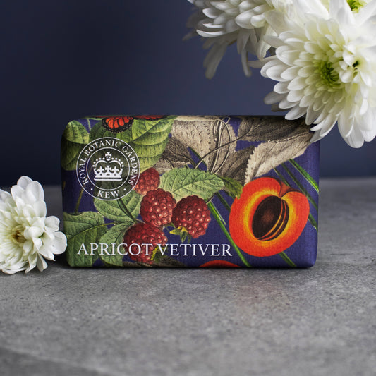 Kew Gardens 240g Soap - Apricot Vetiver