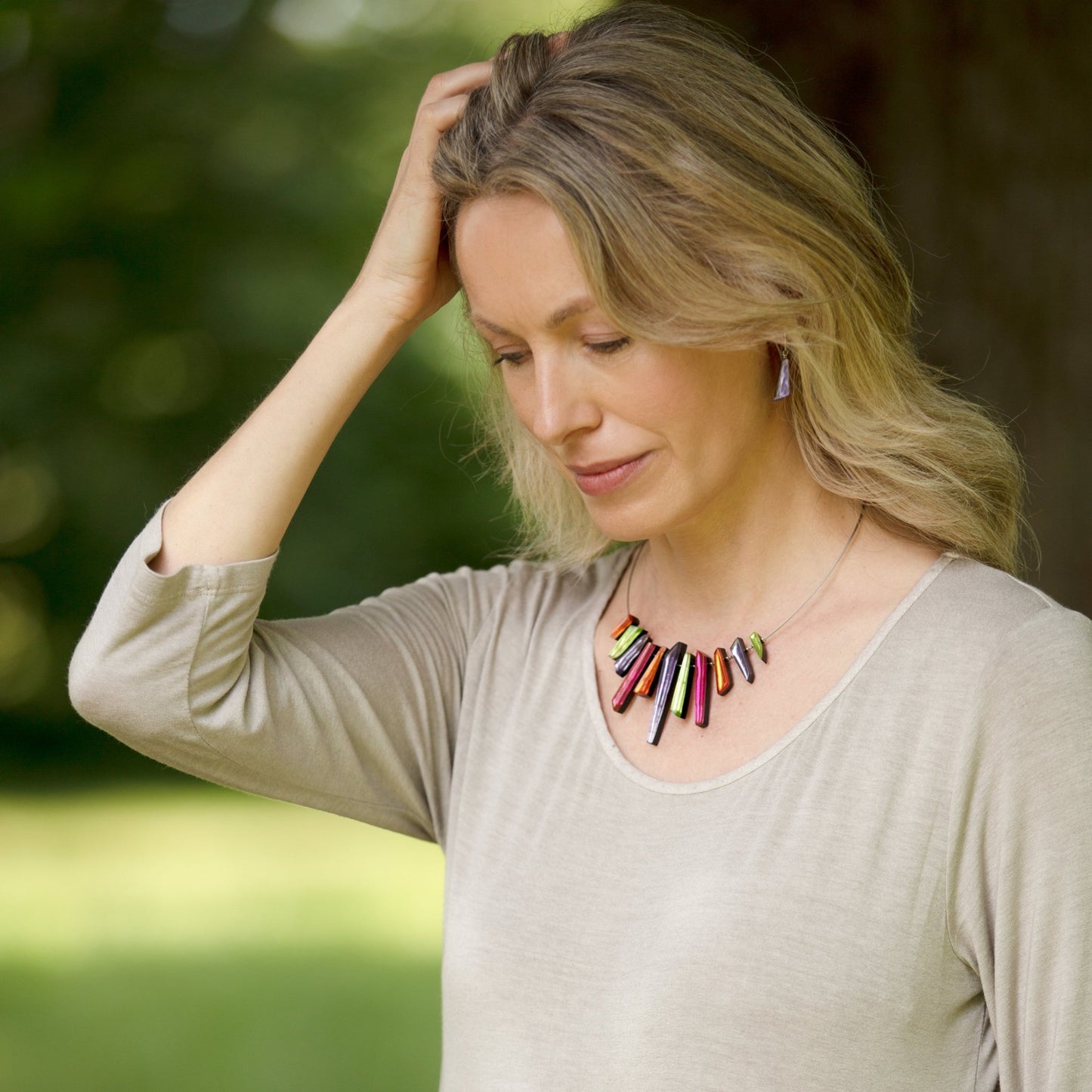 Sherbet Icicle Shiny Necklace | The Jewellery Stop