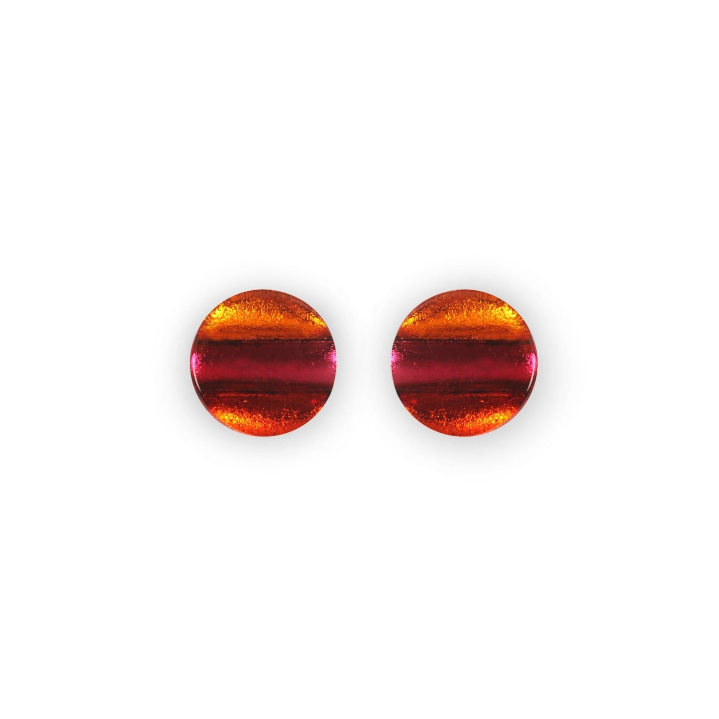 St Tropez Geometric Circles Shiny Stud Earrings | The Jewellery Stop