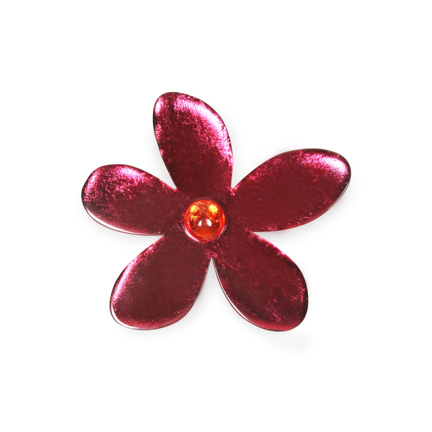 St Tropez Flower Shiny Brooch