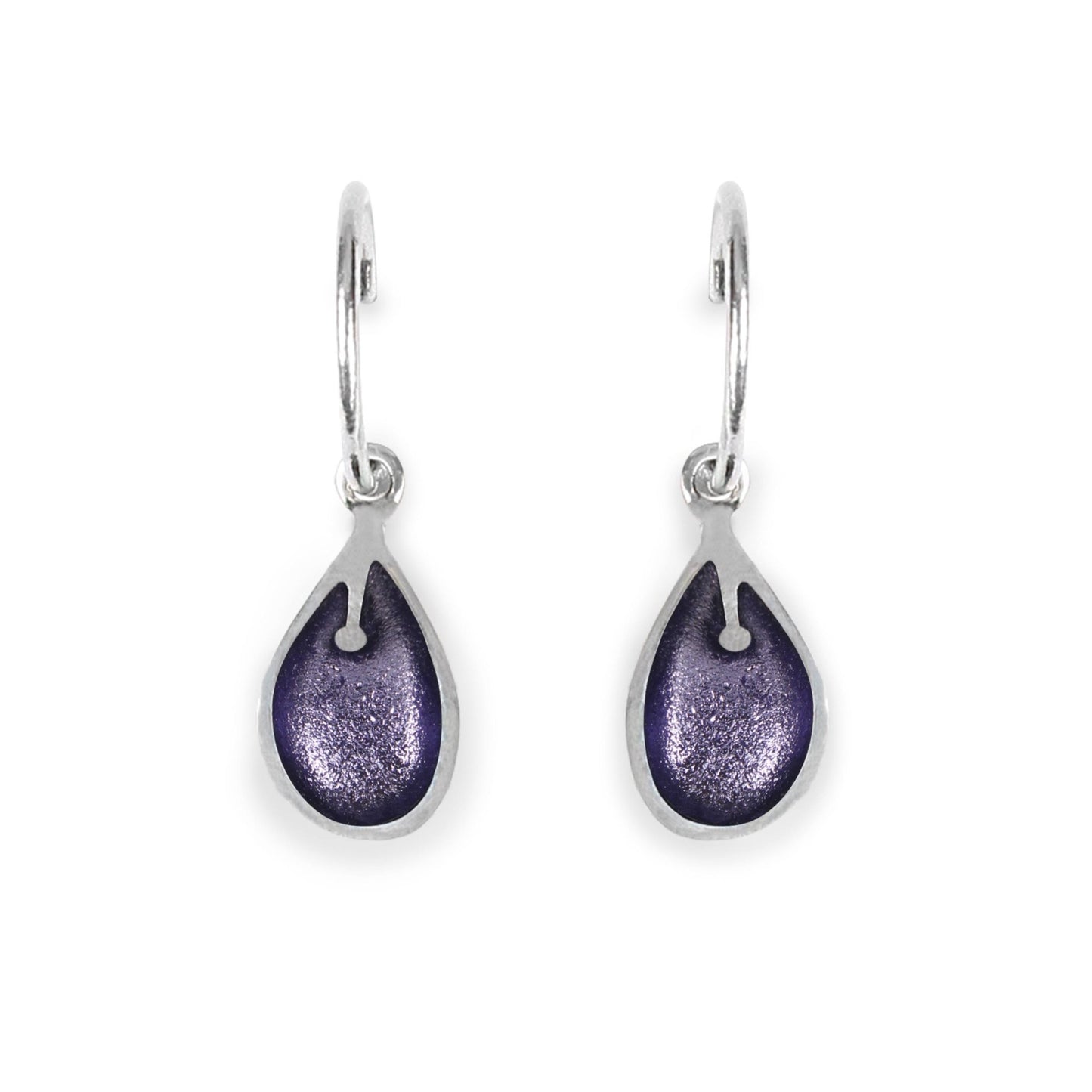 Bluebell Calachuchi Shiny Creole Earrings | The Jewellery Stop