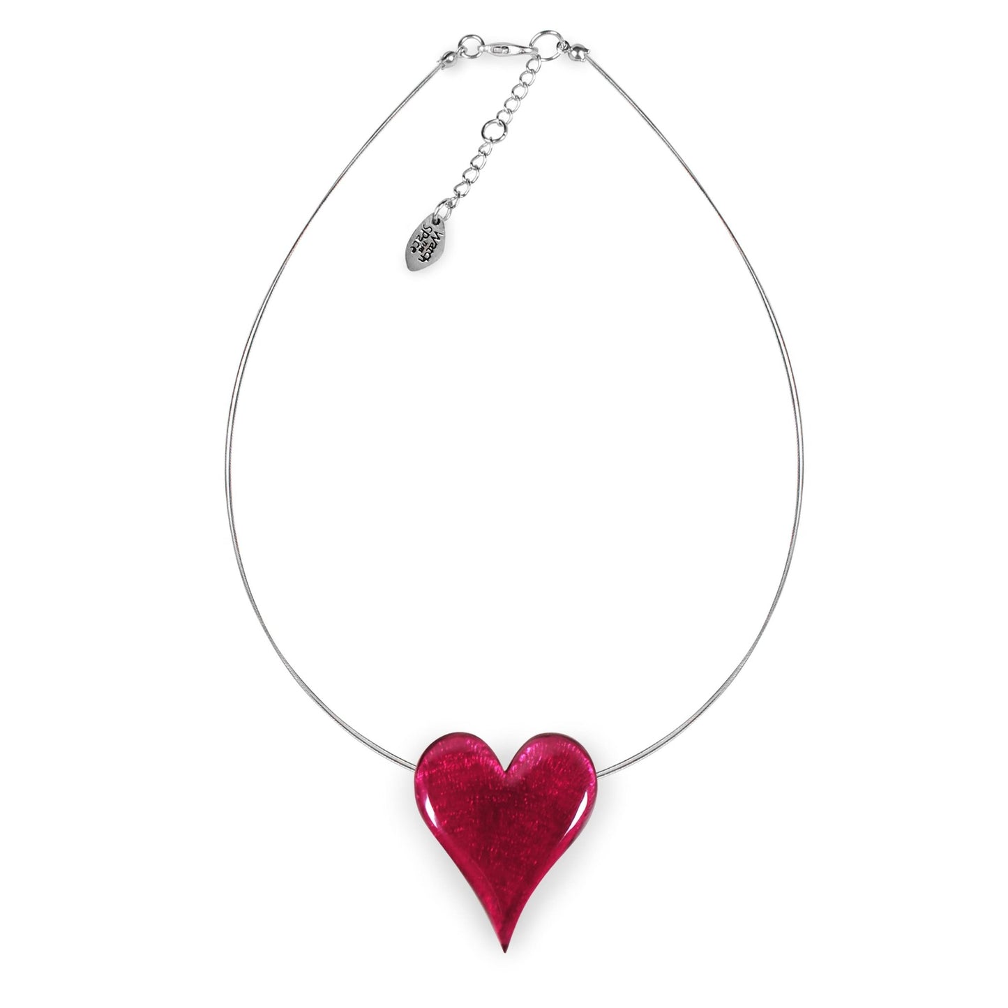 Pink Cupid Shiny Pendant | The Jewellery Stop