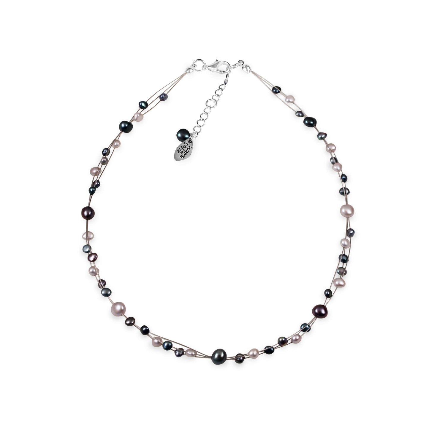 Cool Mix Freshwater Baroque Nugget Pearl Twisted Extravaganza Necklace | The Jewellery Stop