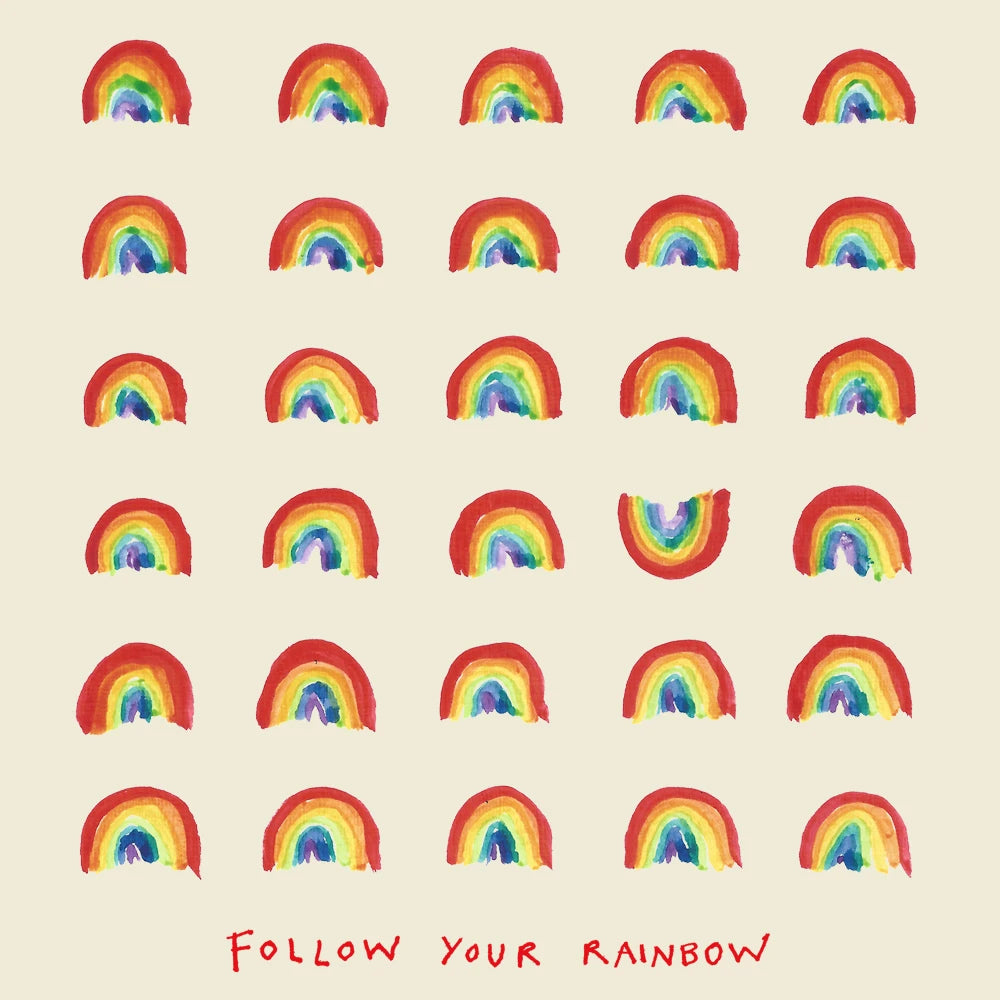 Follow Your Rainbow Greeting Card | The Jewellery Stop
