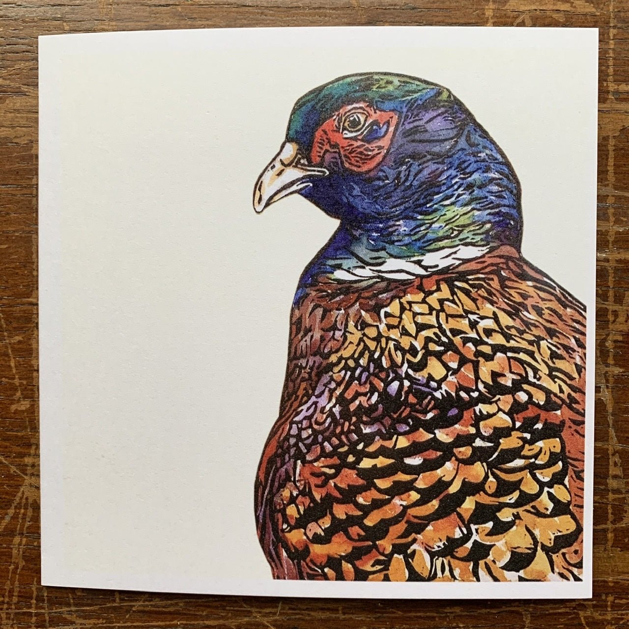 Pheasant Greeting Card | The Jewellery Stop