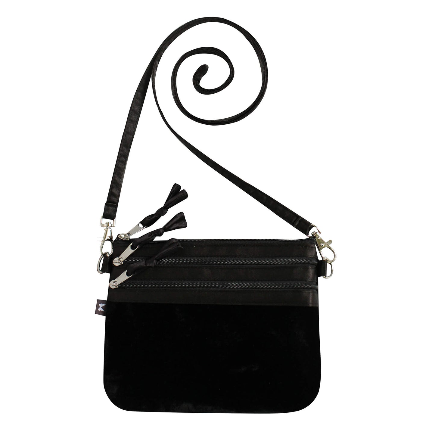 Black Velvet Pouch Bag | The Jewellery Stop