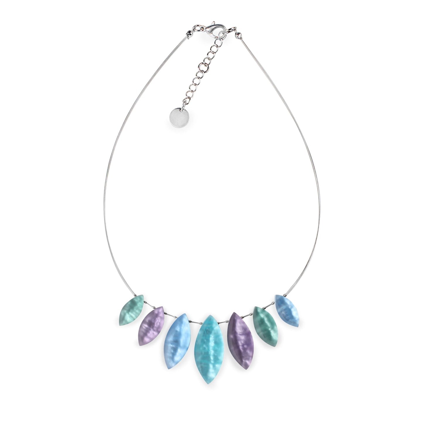 Fjord Aztec Petal Matte Necklace | The Jewellery Stop