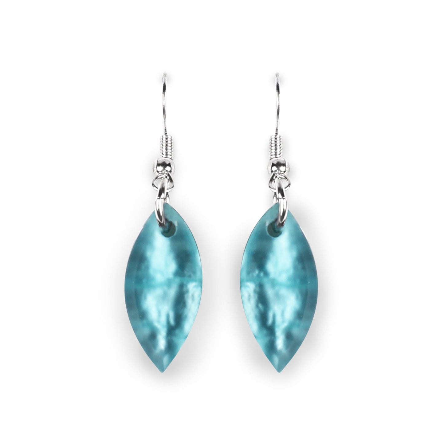 Fjord Aztec Petal Matte Fish Hook Earrings | The Jewellery Stop
