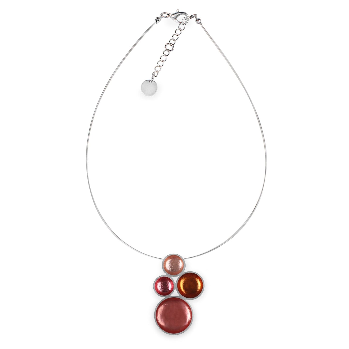 Coral Bubble Extravaganza Shiny Pendant | The Jewellery Stop