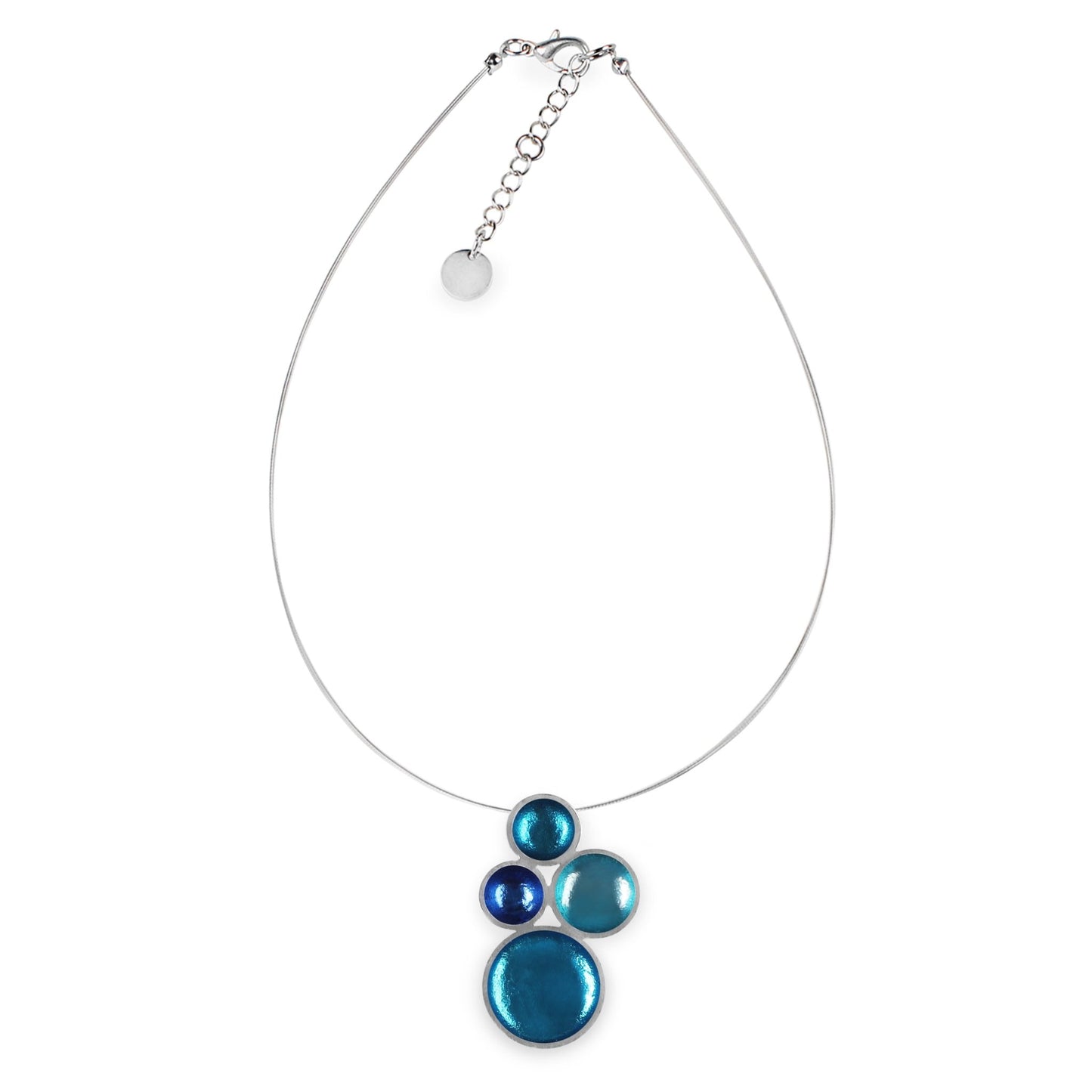 Turquoise Bubble Extravaganza Shiny Pendant | The Jewellery Stop