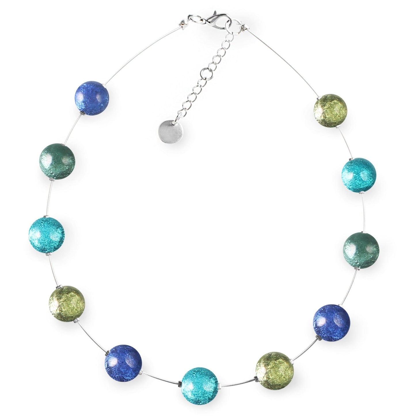 Everglade Cabouchon Shiny Necklace | The Jewellery Stop