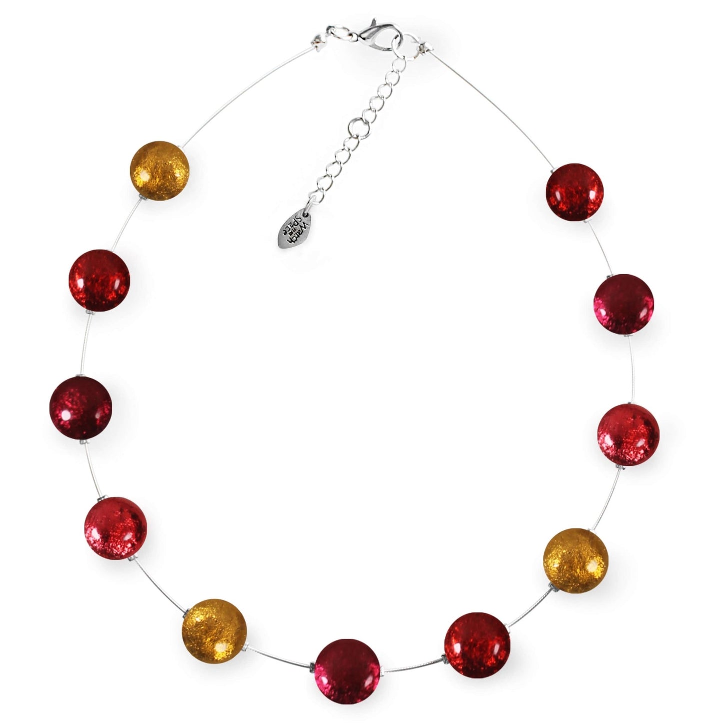 Latino Cabouchon Shiny Necklace | The Jewellery Stop