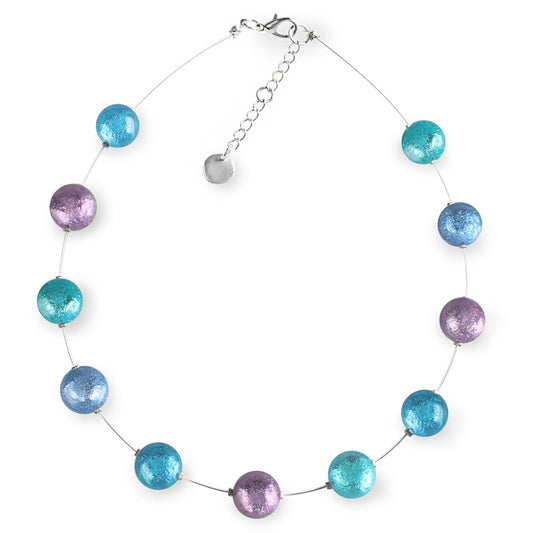 Peacock Cabouchon Shiny Necklace | The Jewellery Stop