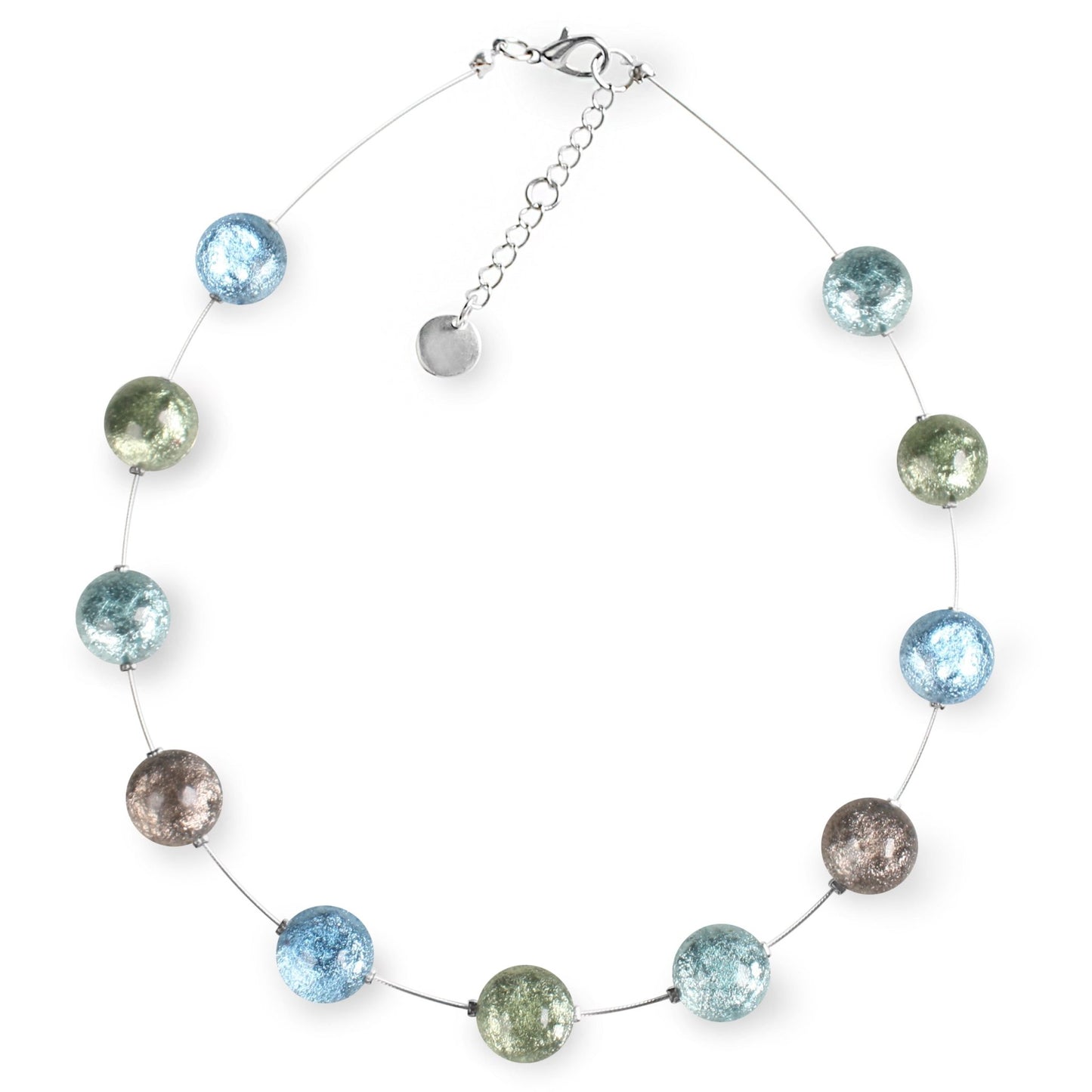 Pear Cabouchon Shiny Necklace | The Jewellery Stop