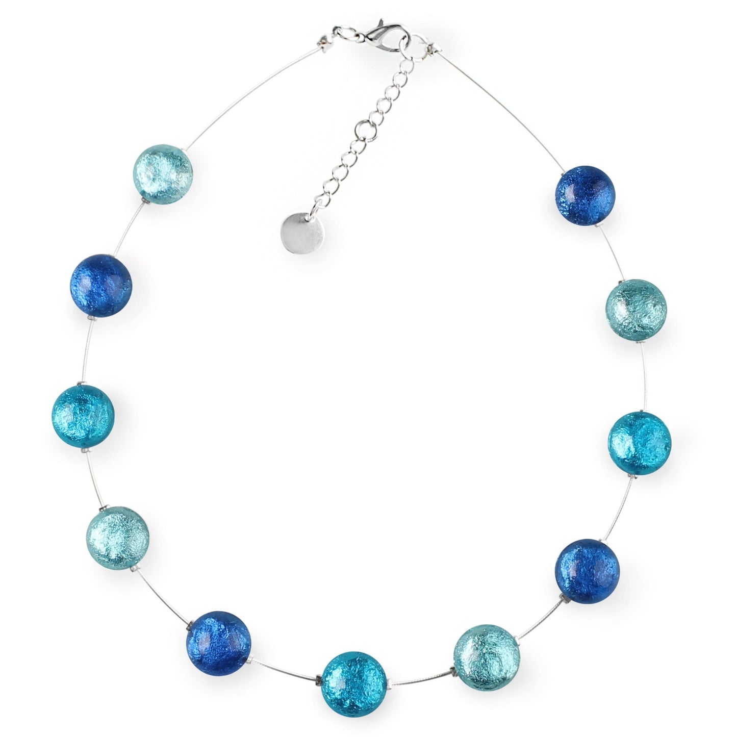 Turquoise Cabouchon Shiny Necklace | The Jewellery Stop