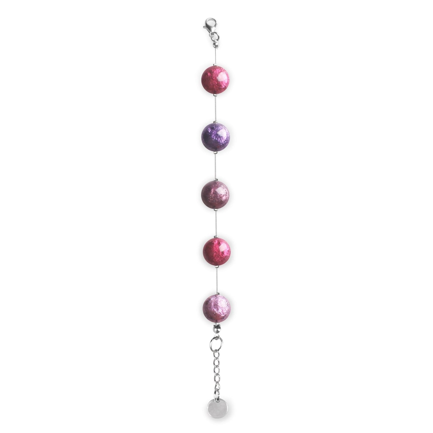 Blackberry Cabouchon Shiny Bracelet | The Jewellery Stop