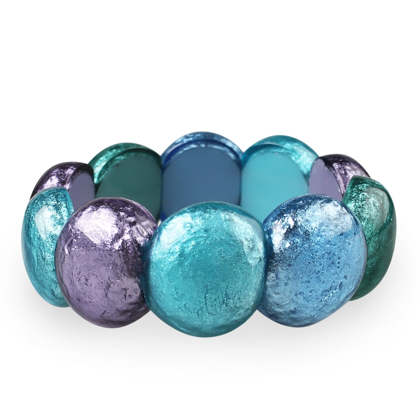 Fjord Cabouchon Shiny Bangle | The Jewellery Stop