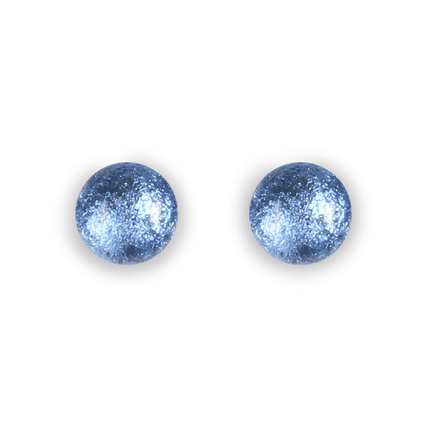 Ice Cabouchon Shiny Medium Stud Earrings | The Jewellery Stop