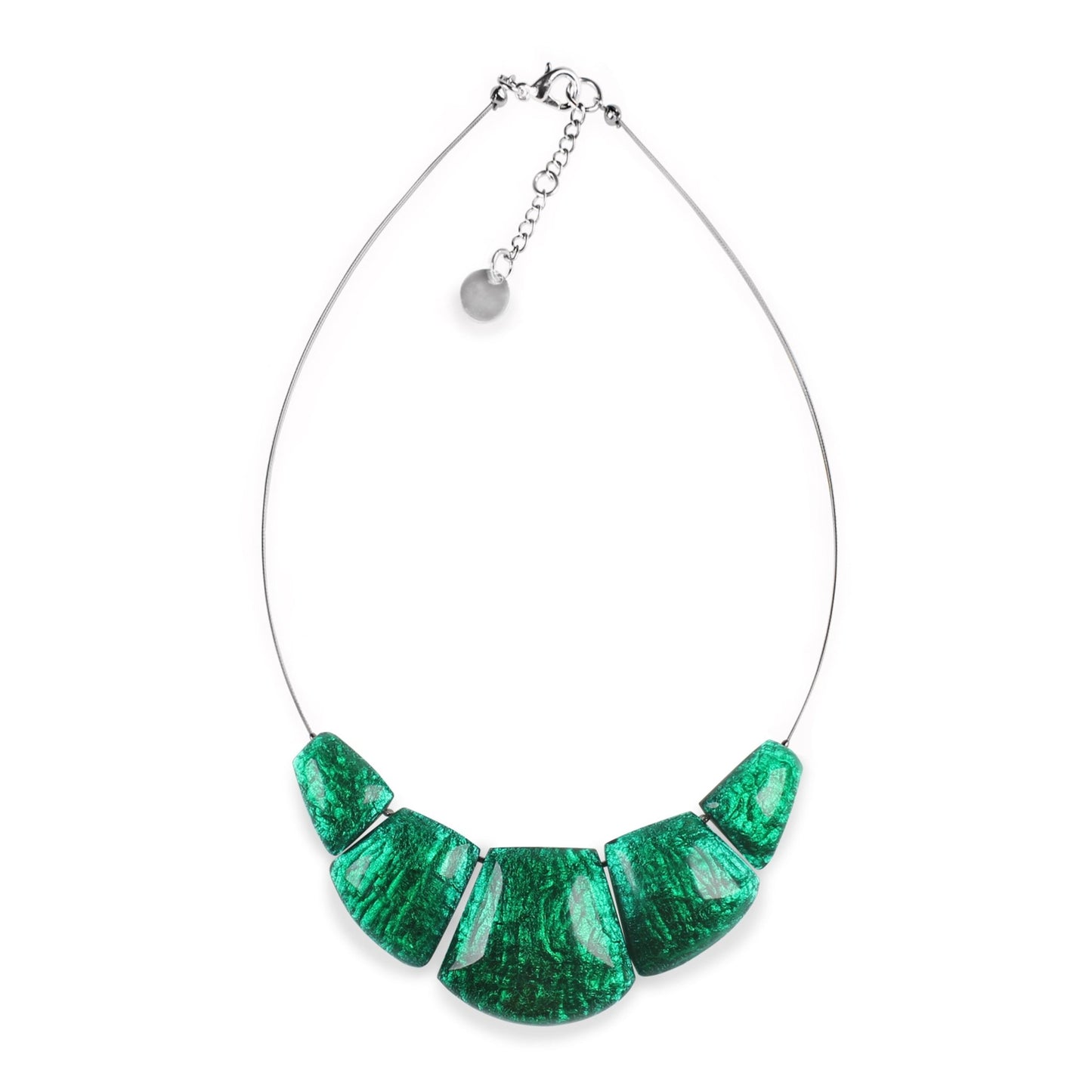 Emerald Cleopatra Shiny Necklace | The Jewellery Stop