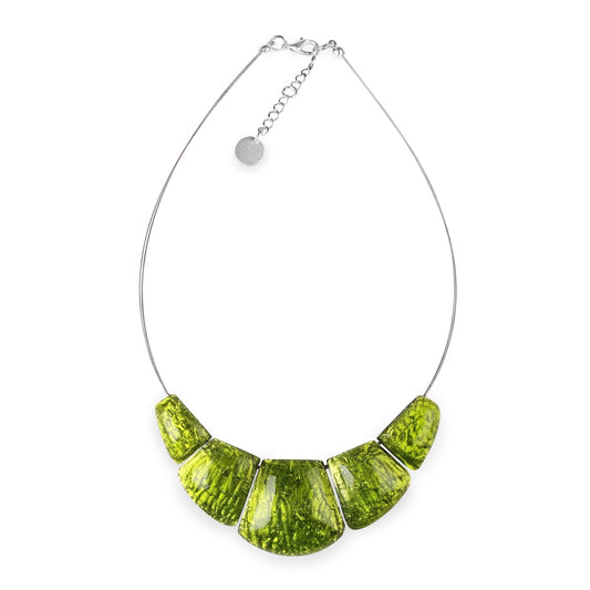 Peridot Cleopatra Shiny Necklace | The Jewellery Stop