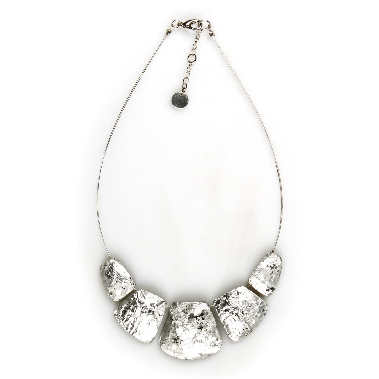 Silver Cleopatra Shiny Necklace | The Jewellery Stop