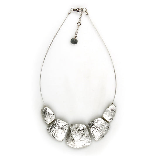 Silver Cleopatra Shiny Necklace | The Jewellery Stop
