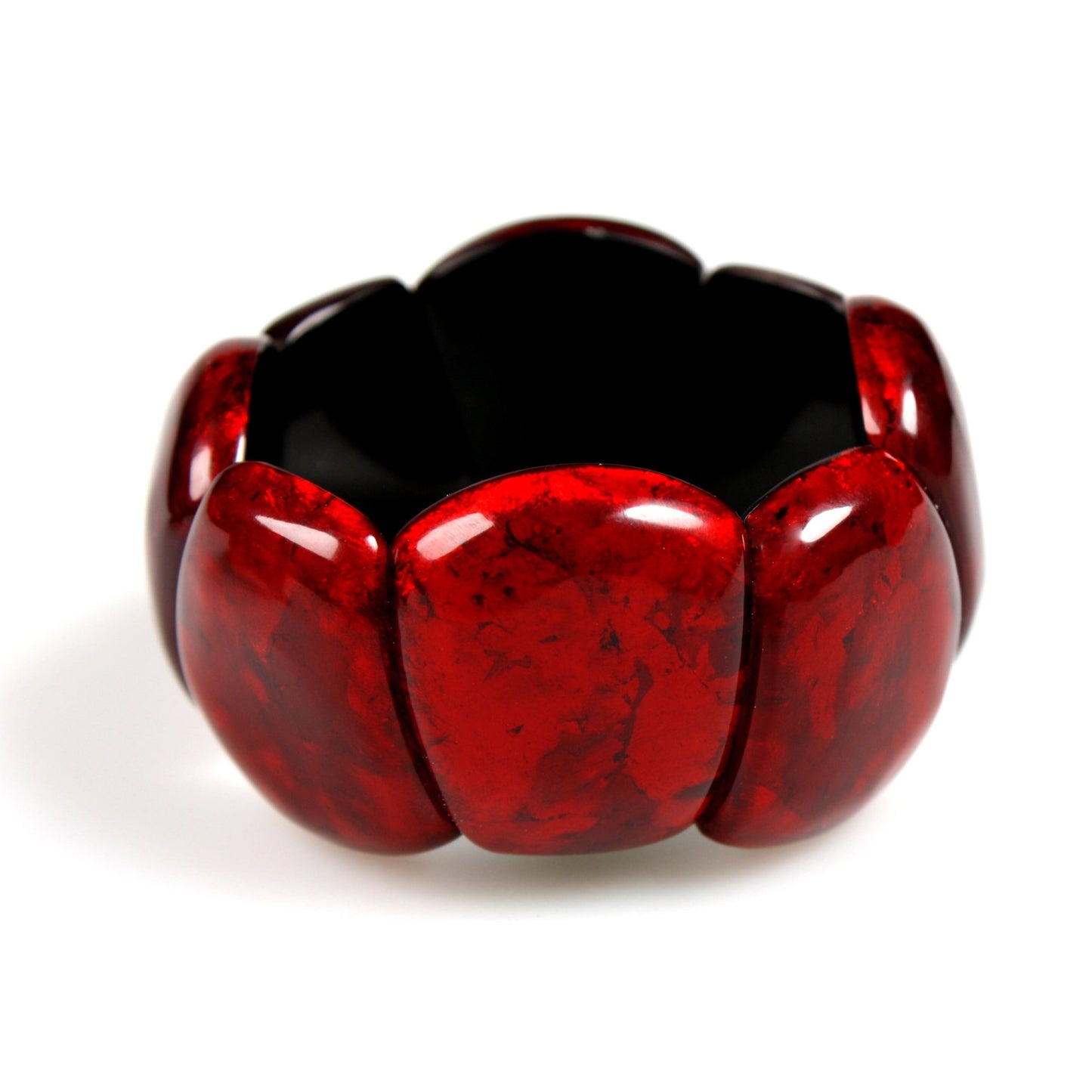 Red Cleopatra Shiny Bangle | The Jewellery Stop