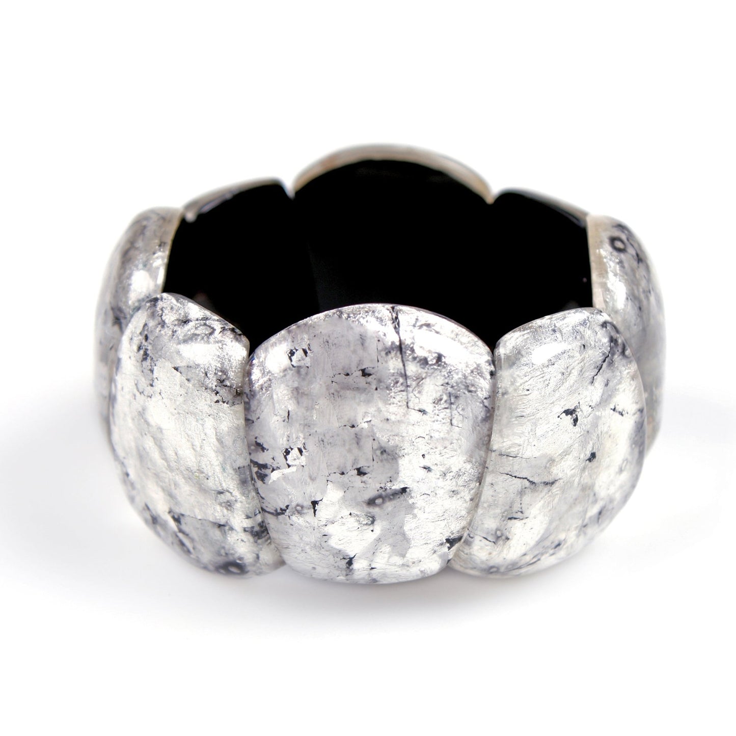 Silver Cleopatra Shiny Bangle | The Jewellery Stop