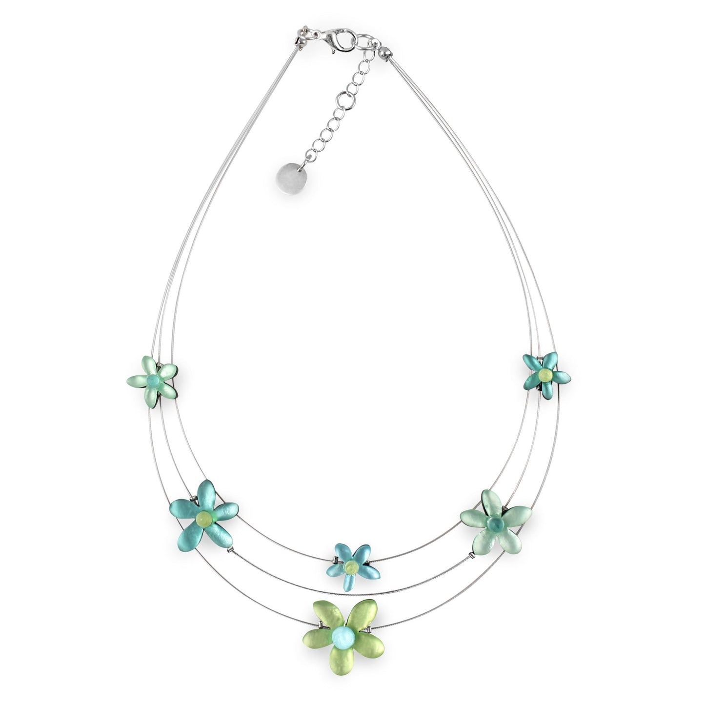 Orchard Flower Matte Extravaganza Necklace | The Jewellery Stop