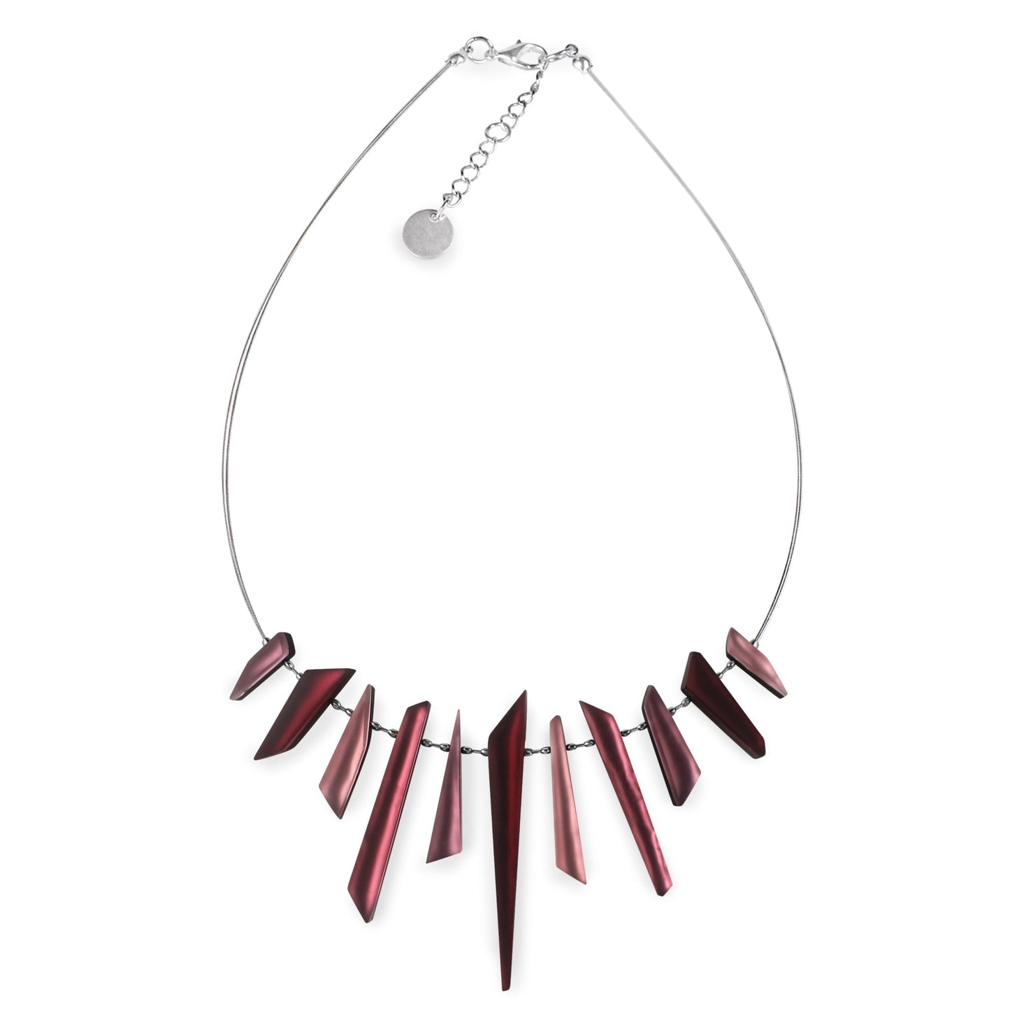 Cassis Icicle Matte Necklace | The Jewellery Stop