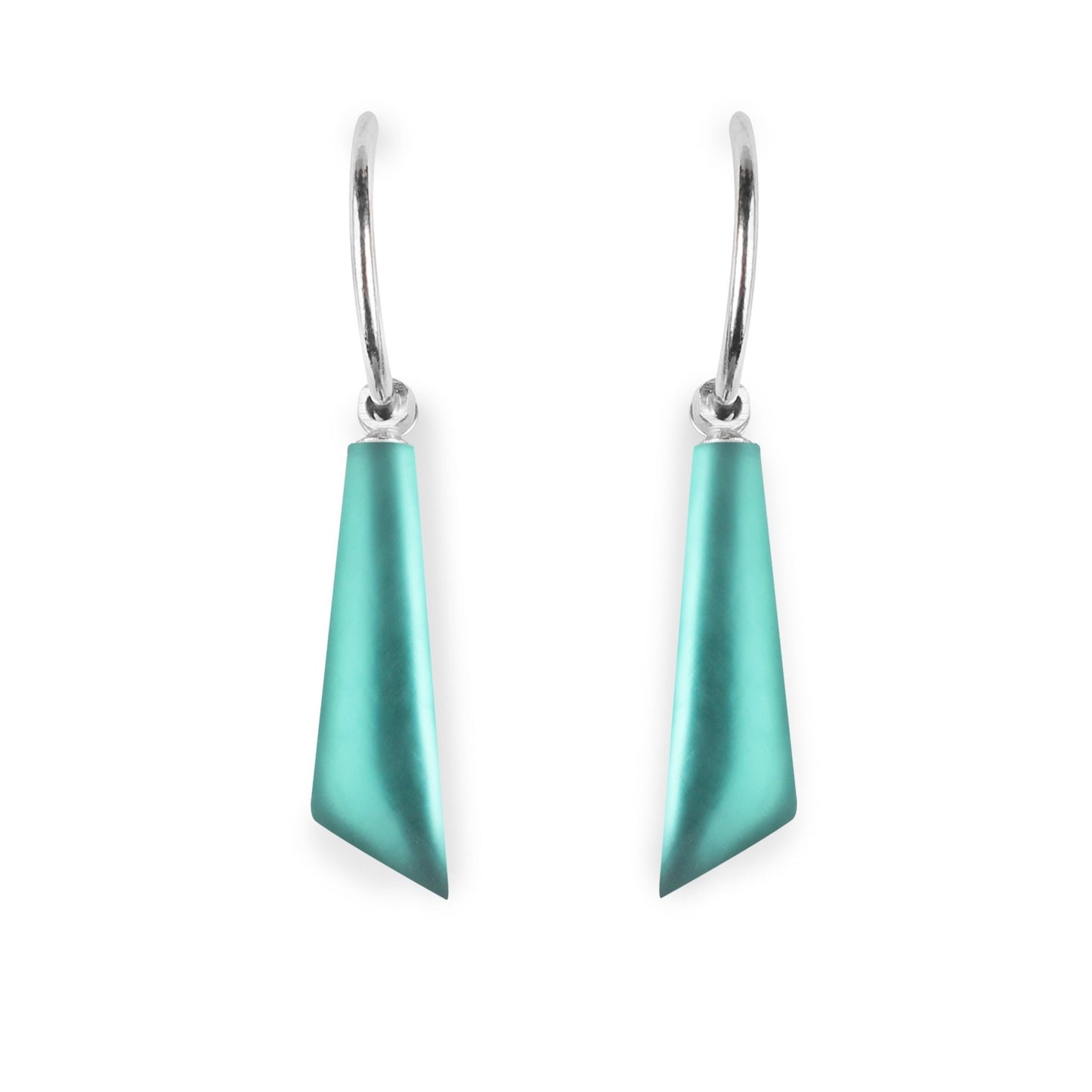 Fjord Icicle Matte Short Creole Earrings | The Jewellery Stop